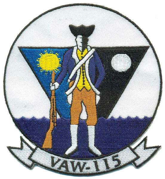 Officially Licensed US Navy VAW-115 Liberty Bells Sentenil Patch