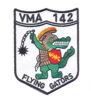 Officially Licensed USMC VMA-142 Flying Gators Patch