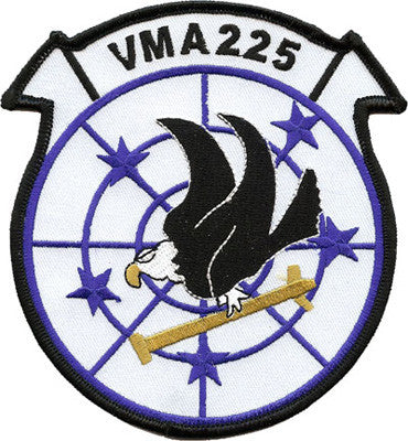 Officially Licensed USMC VMA-225 Vagabonds Patch