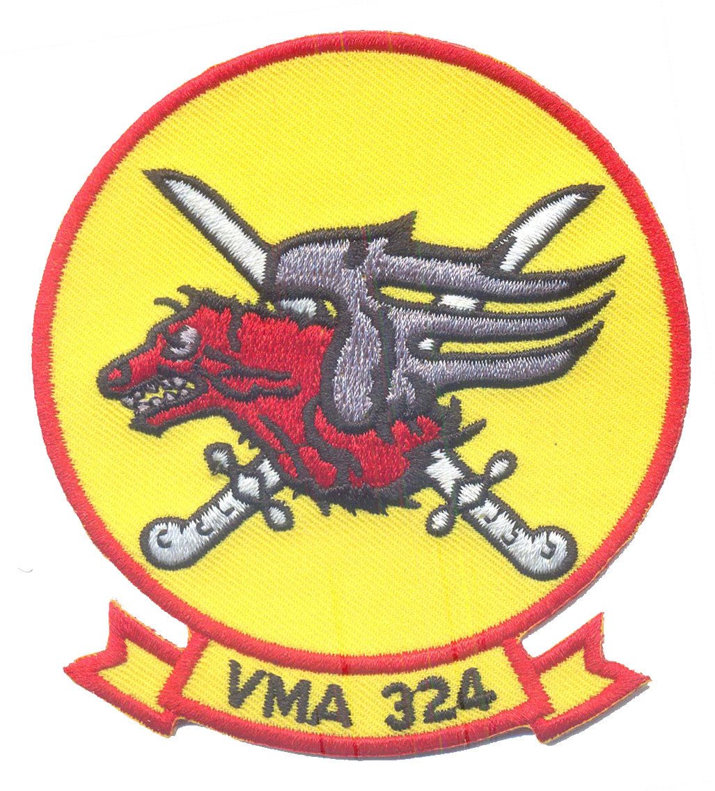 Officially Licensed USMC VMA-324 Patch – MarinePatches.com - Custom ...