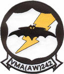 Officially Licensed USMC VMA(AW)-242 Bats Patch