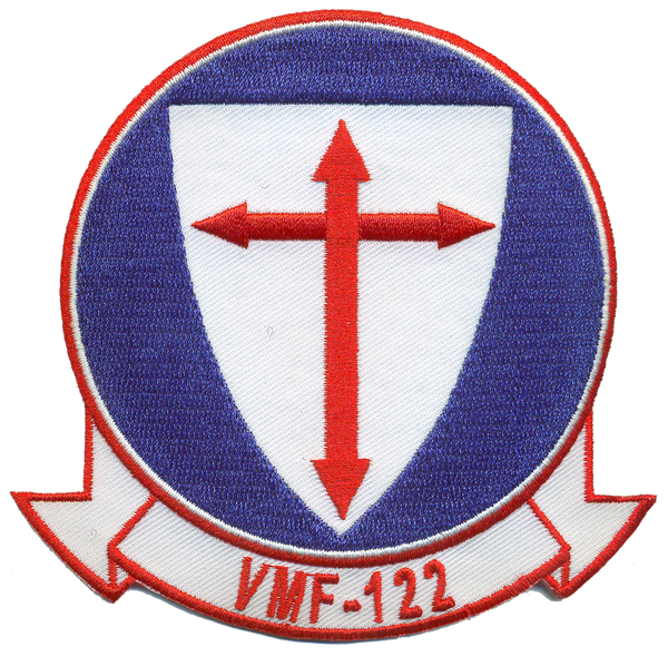 Officially Licensed USMC VMF-122 Crusaders Patch