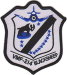 Officially Licensed USMC VMF-214 Blacksheep Patches