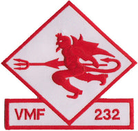 Officially Licensed USMC VMF-232 Red Devils Patch