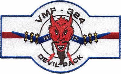 Officially Licensed USMC VMF-324 Devil Pack Patch