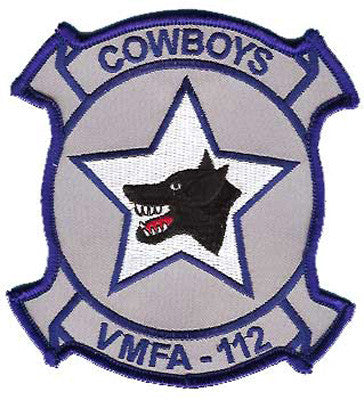 Officially Licensed USMC VMFA 112 Cowboys Patch