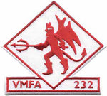 Officially Licensed USMC VMFA-232 Red Devils Squadron Patch