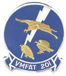 Officially Licensed USMC VMFAT-201 Golden Hawks Patch