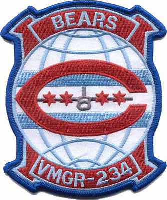 Officially Licensed USMC VMGR-234 Bears Patch