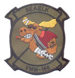 VMM-166 Party Moose Squadron Patch