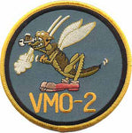 Officially Licensed USMC VMO-2 Grasshopper Squadron Patch