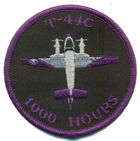 Official VT-35 T-44C 100 Hours Patch